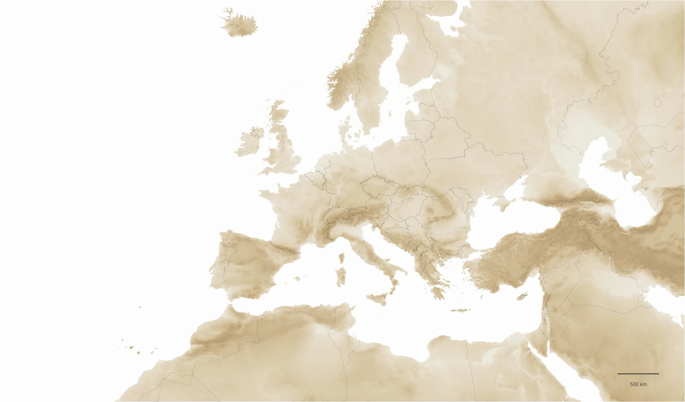The range of Pheidole pallidula as it was mapped before 2016